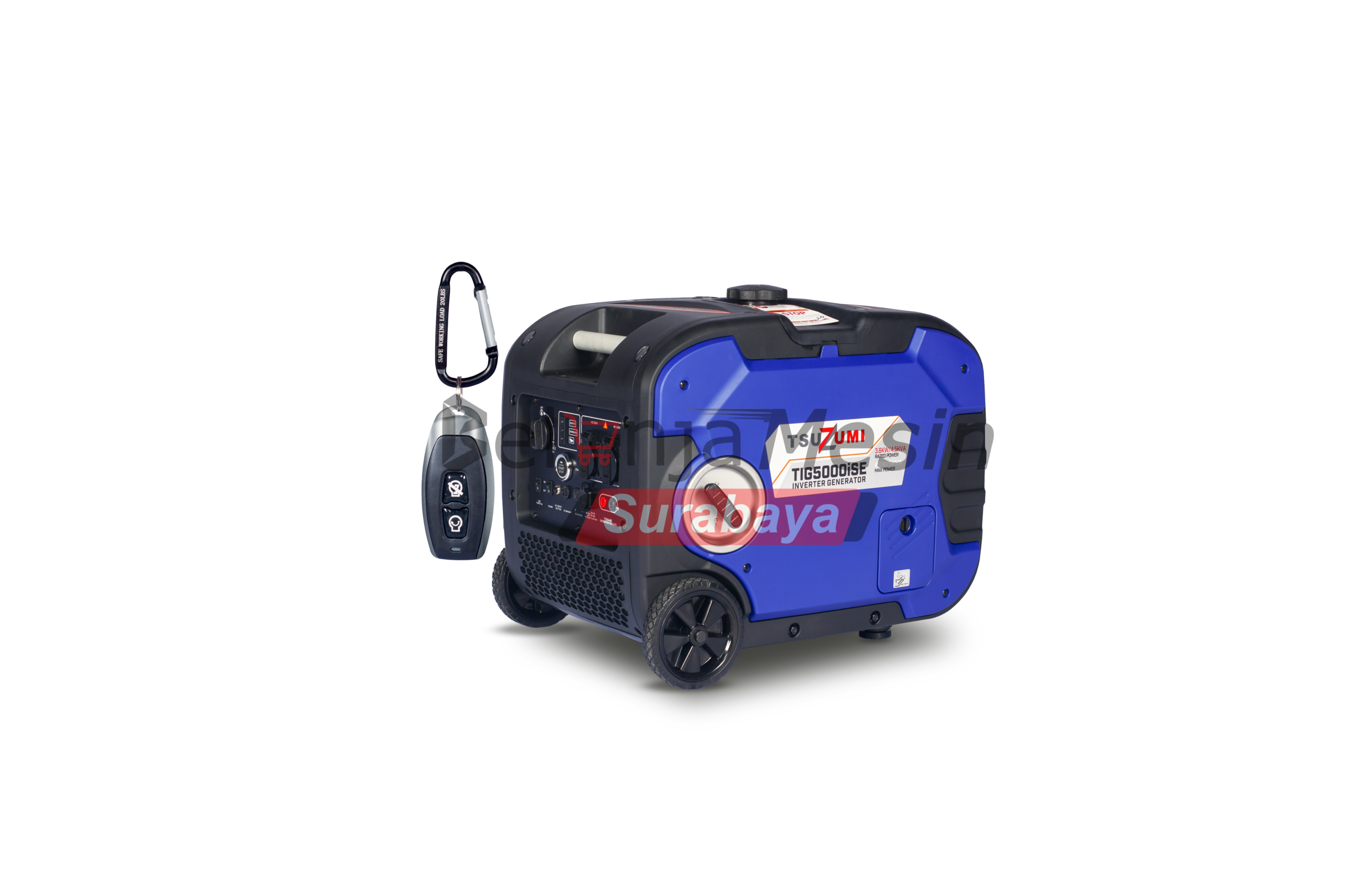 Genset 5 KVA Silent Inverter Gasoline 4000 Watt Tsuzumi TIG 5000 ISE Japan Technology