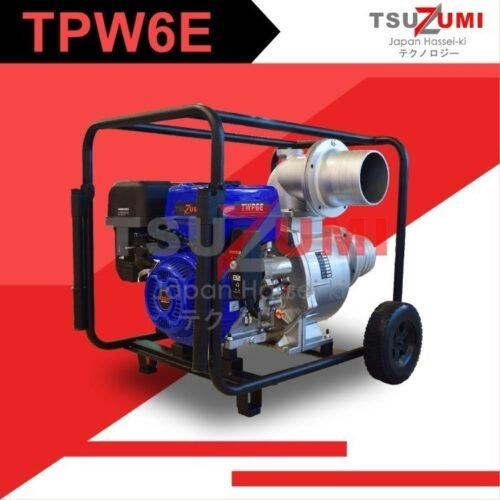 Pompa Alkon 6 inch TSUZUMI Gasoline Waterpump Bensin TWP 6E - Image 3