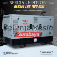 Genset Las 600 Ampere Tsuzumi TWD 600 Japan Technology