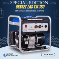 Genset Las Bensin 160 Ampere Tsuzumi TW 160 Japan Technology
