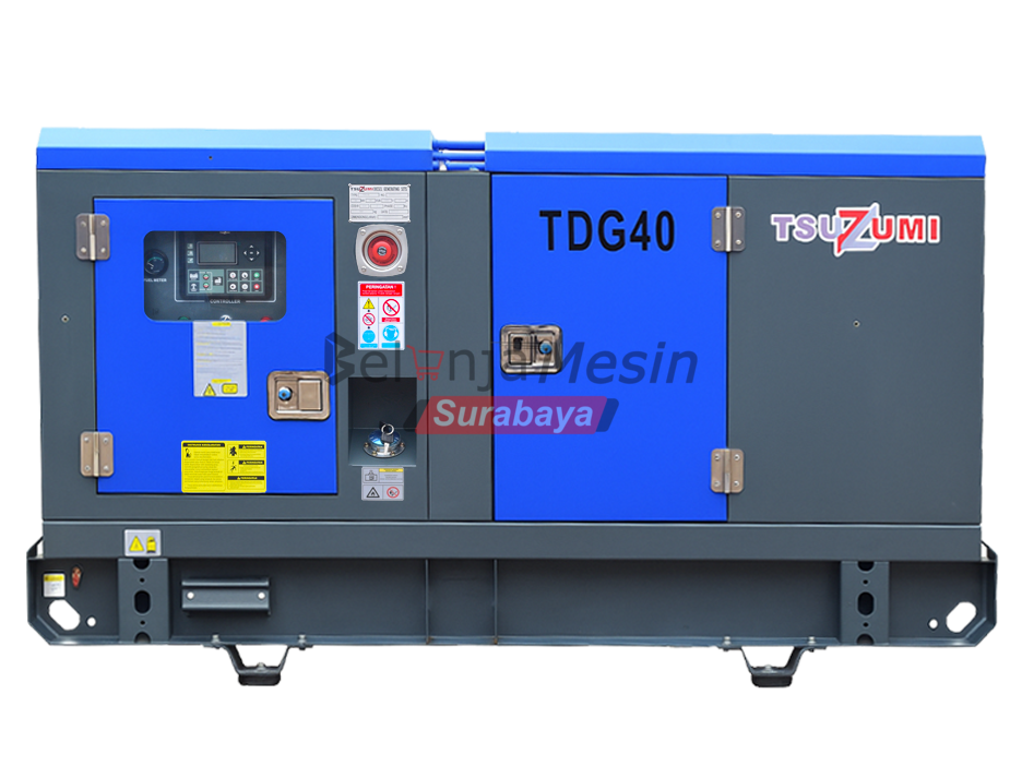 Genset 40 KVA Silent Diesel 32000 Watt Tsuzumi TDG 40 KVA Japan Technology