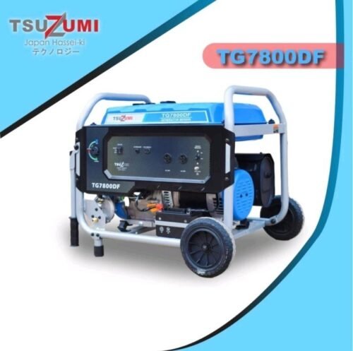 Generator Listrik Open 5000 Watt TG 7800 DF Tsuzumi Japan