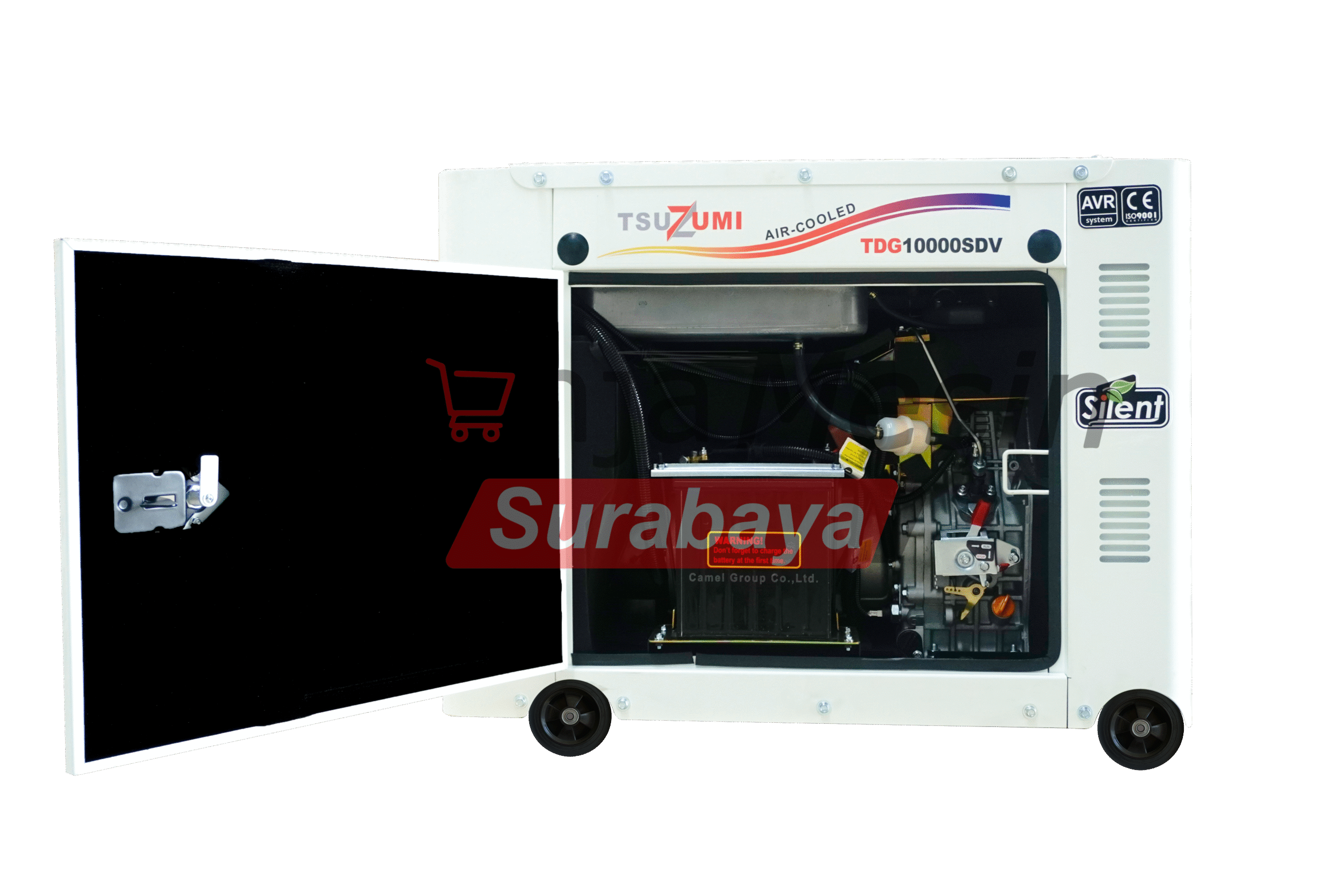 Genset 9 KVA Solar Tsuzumi TDG 10000SDV Genset 7000 Watt Silent Dual Voltage 220&380 Voltase Japan Technology - Image 5