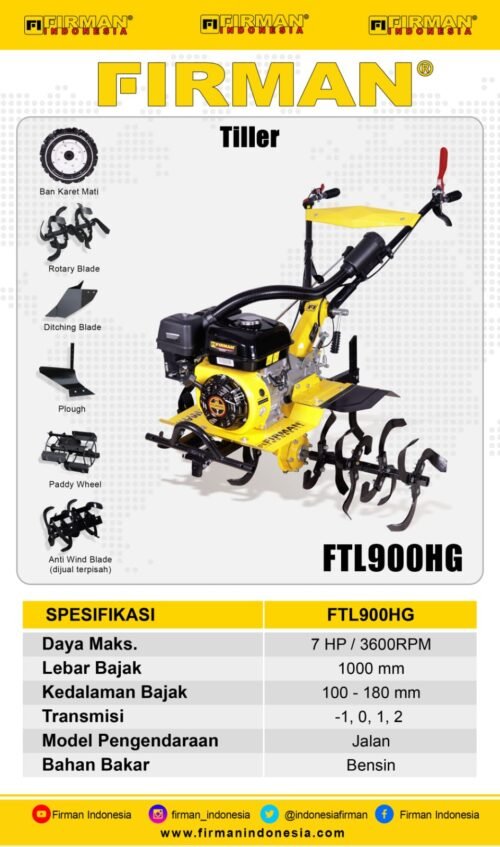 TRAKTOR FIRMAN FTL 900 HG TANGGUH
