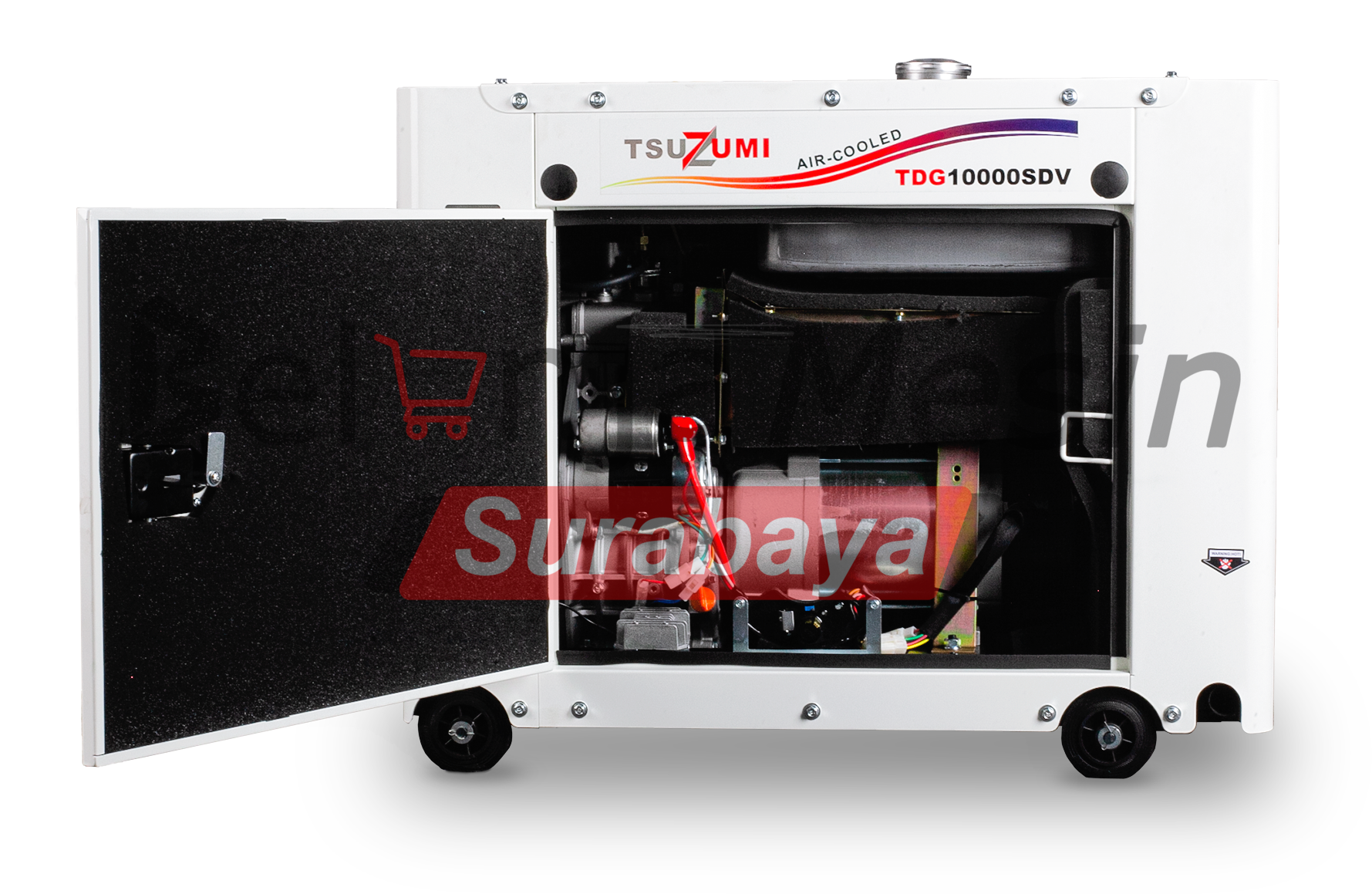 Genset 9 KVA Solar Tsuzumi TDG 10000SDV Genset 7000 Watt Silent Dual Voltage 220&380 Voltase Japan Technology - Image 4