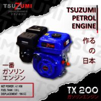 Engine Bensin Tsuzumi TX 200