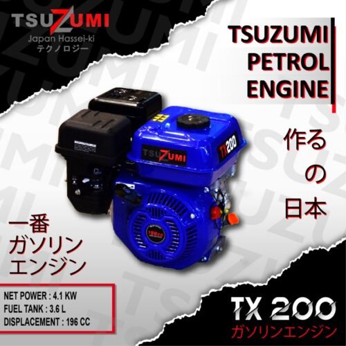 Engine Bensin Tsuzumi TX 200