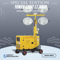 Menara Lampu Tower Light Tsuzumi LT 5000(tanpa genset) Japan Technology