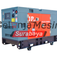 Genset Silent Diesel 25 KVA 20 KW Original ISUZU IP 25 KVA