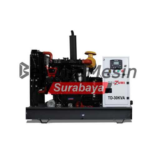 GENSET OPEN TYPE TSUZUMI TD 30 KVA DIESEL