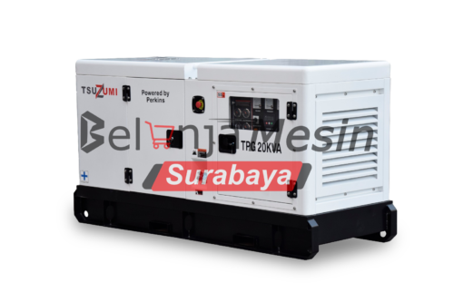Genset Engine perkins Diesel Silent 22 KVA (17.6 KW) TPG 20 KVA Tsuzumi