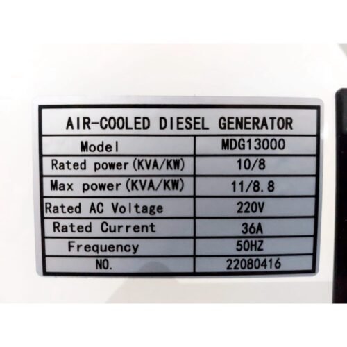 Genset Silent 10 KVA MDG 13000 Japan Technology - Image 2