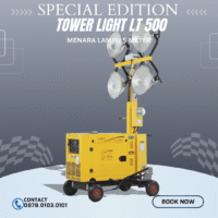 Menara Lampu Tower Light Tsuzumi LT 500(Tanpa Genset) Japan Technology