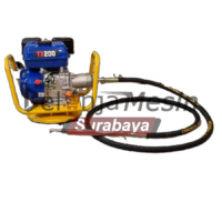 Vibrator Cor Semen Engine Bensin TSUZUMI TX200 6,5hp Lengkap + Selang Vibrator 4m