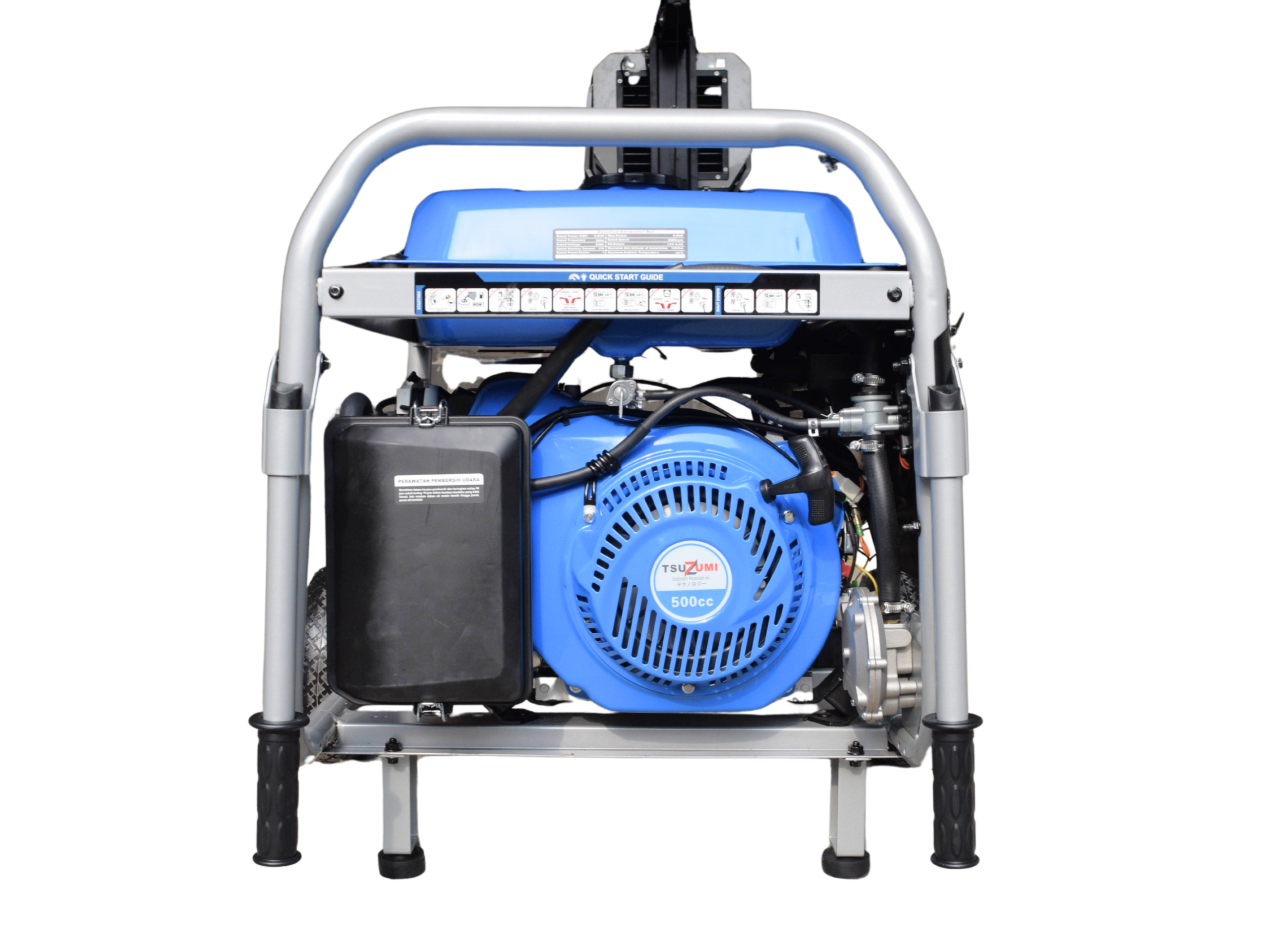 Genset Open 10 KVA Gasoline & Lpg 8000 Watt Tsuzumi TG 10000 DF Japan Technology - Image 3