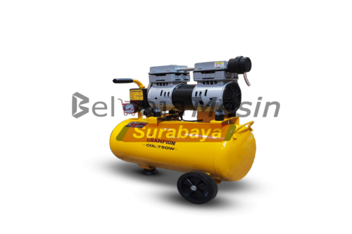 Kompresor oiless tanpa oli 1pk CHAMPION 1 pk 1 hp 1hp Super Silent COL750W USA Air Compressor - Image 3