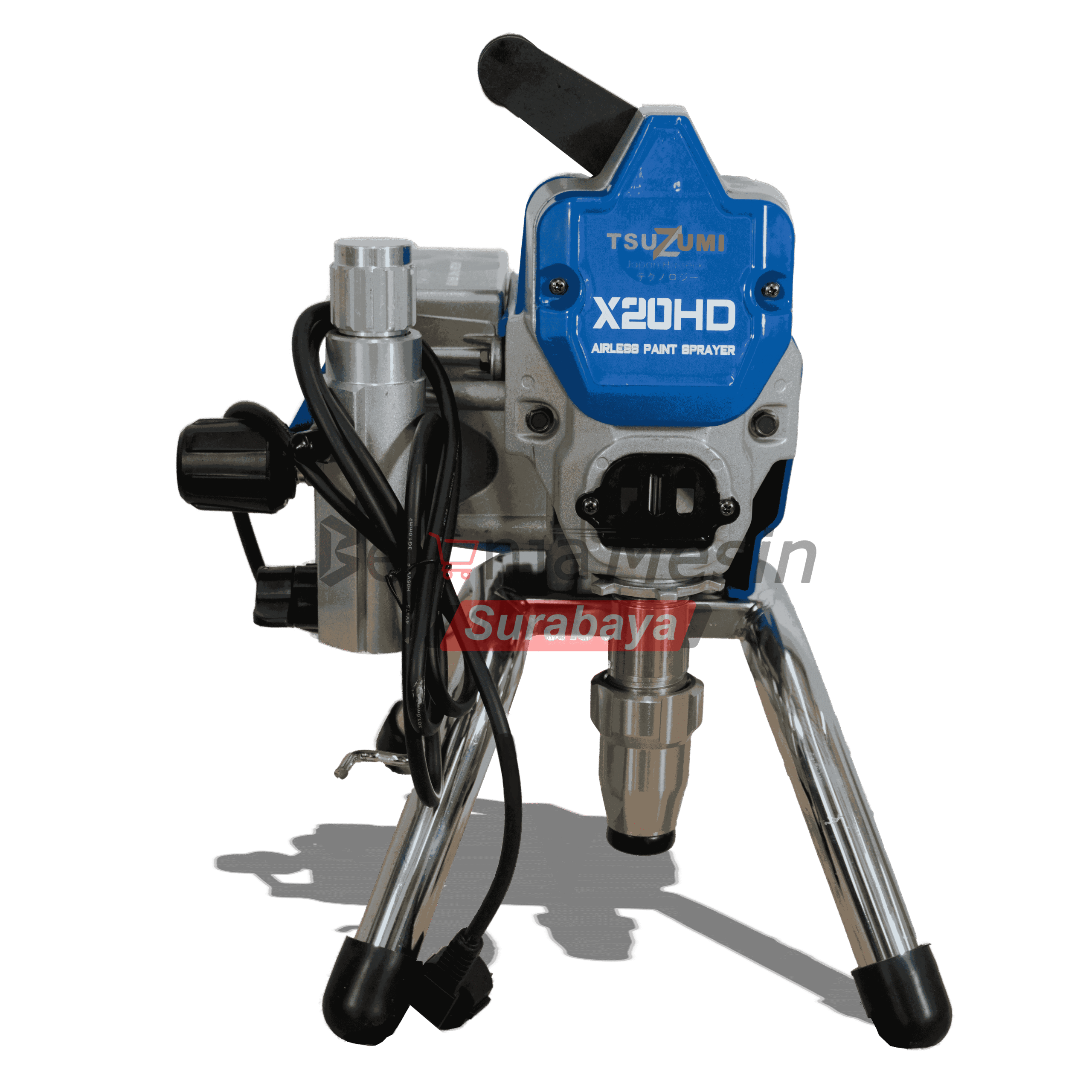 Airless Paint Sprayer Mesin Semprot Cat Air dan Minyak Tsuzumi X20 HD Japan Technology