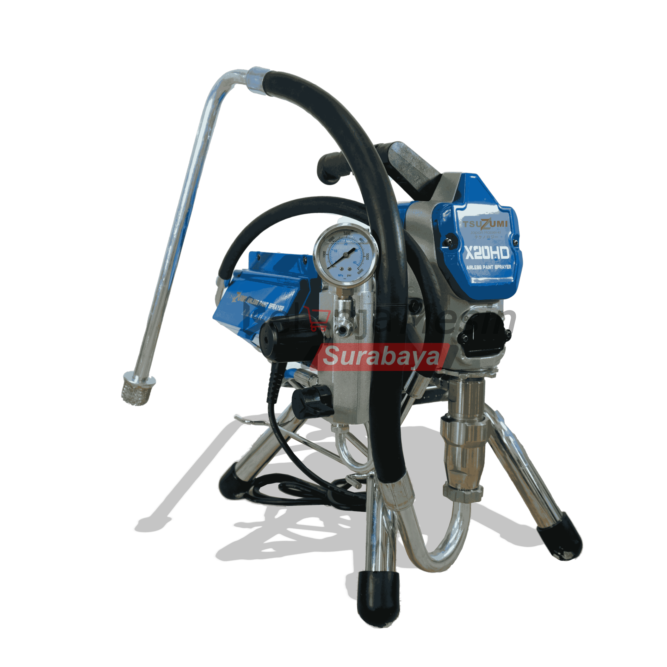 Airless Paint Sprayer Mesin Semprot Cat Air dan Minyak Tsuzumi X20 HD Japan Technology - Image 5
