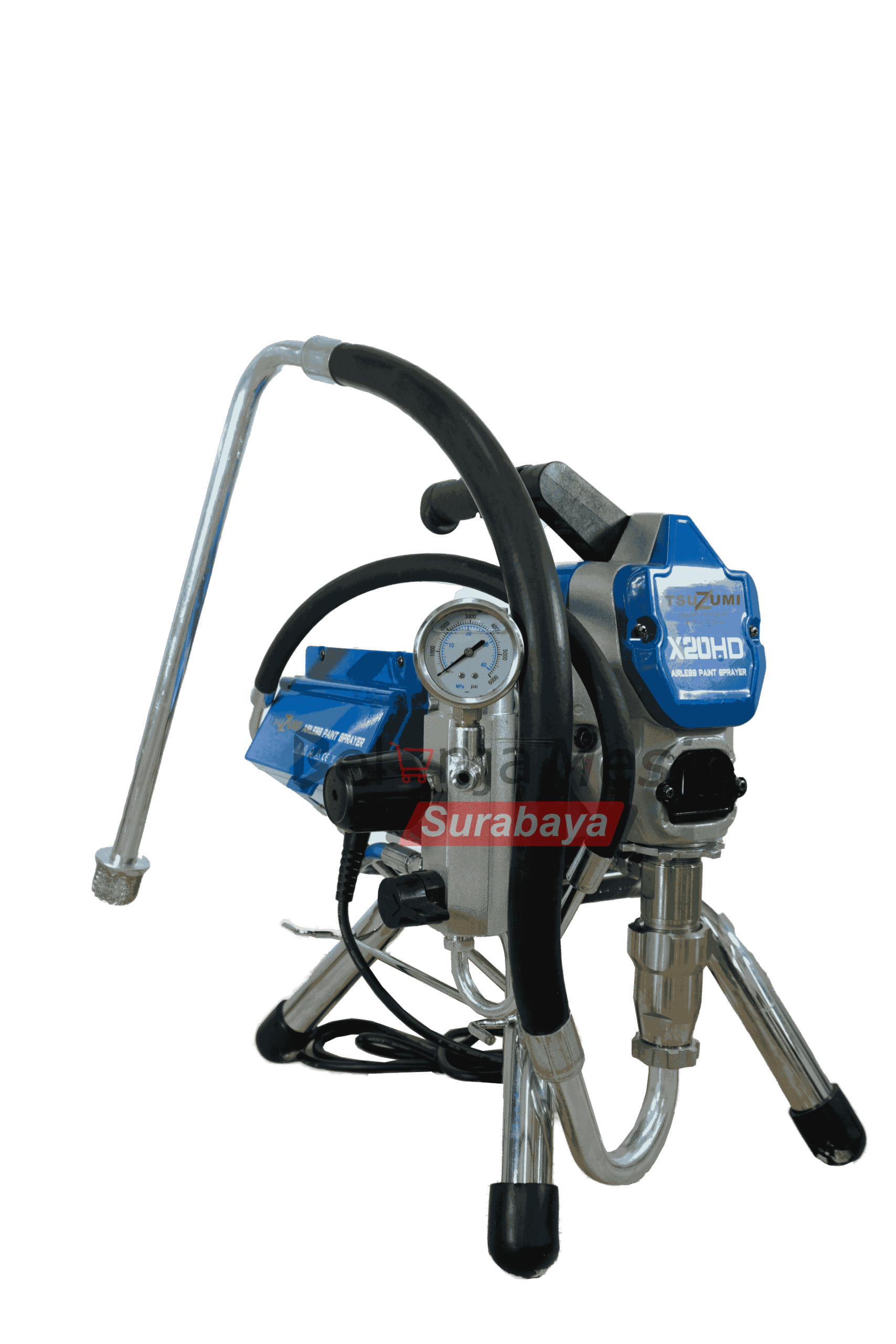 Airless Paint Sprayer Mesin Semprot Cat Air dan Minyak Tsuzumi X20 HD Japan Technology - Image 3
