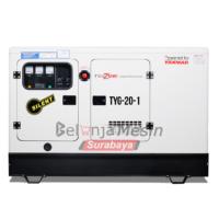 Genset 20 KVA Silent Diesel 16000 Watt 220 Voltase Tsuzumi Yanmar TYG 20 - 1 Japan Technology