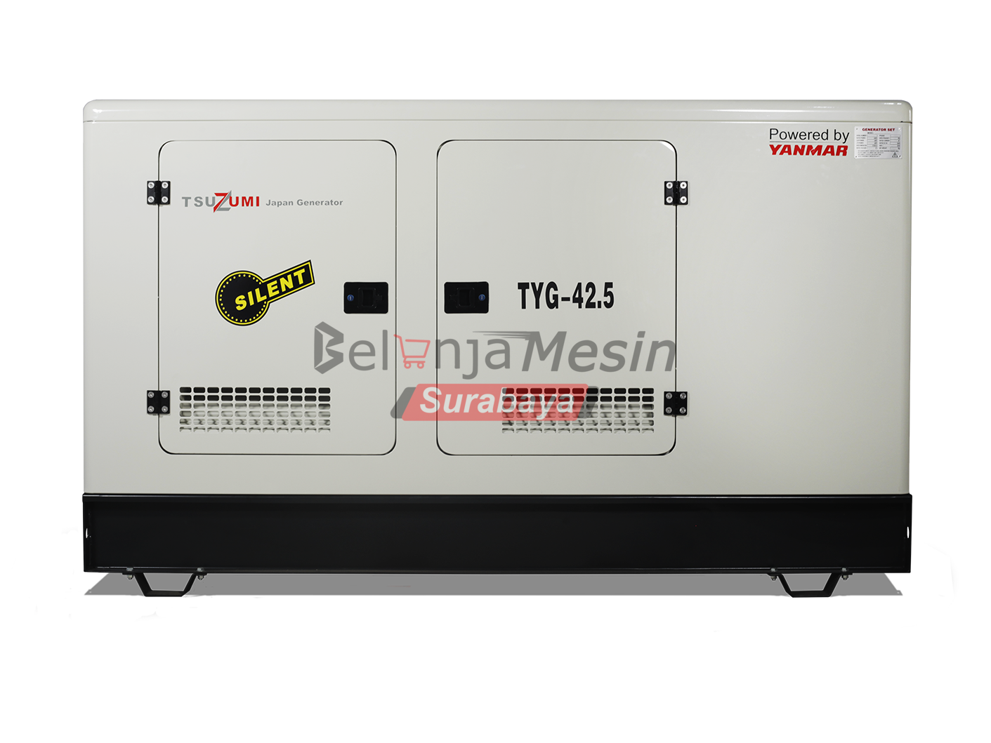 Genset 42,5 KVA Silent Diesel 34000 Watt Tsuzumi Yanmar TYG 42,5 KVA Japan Technology - Image 5
