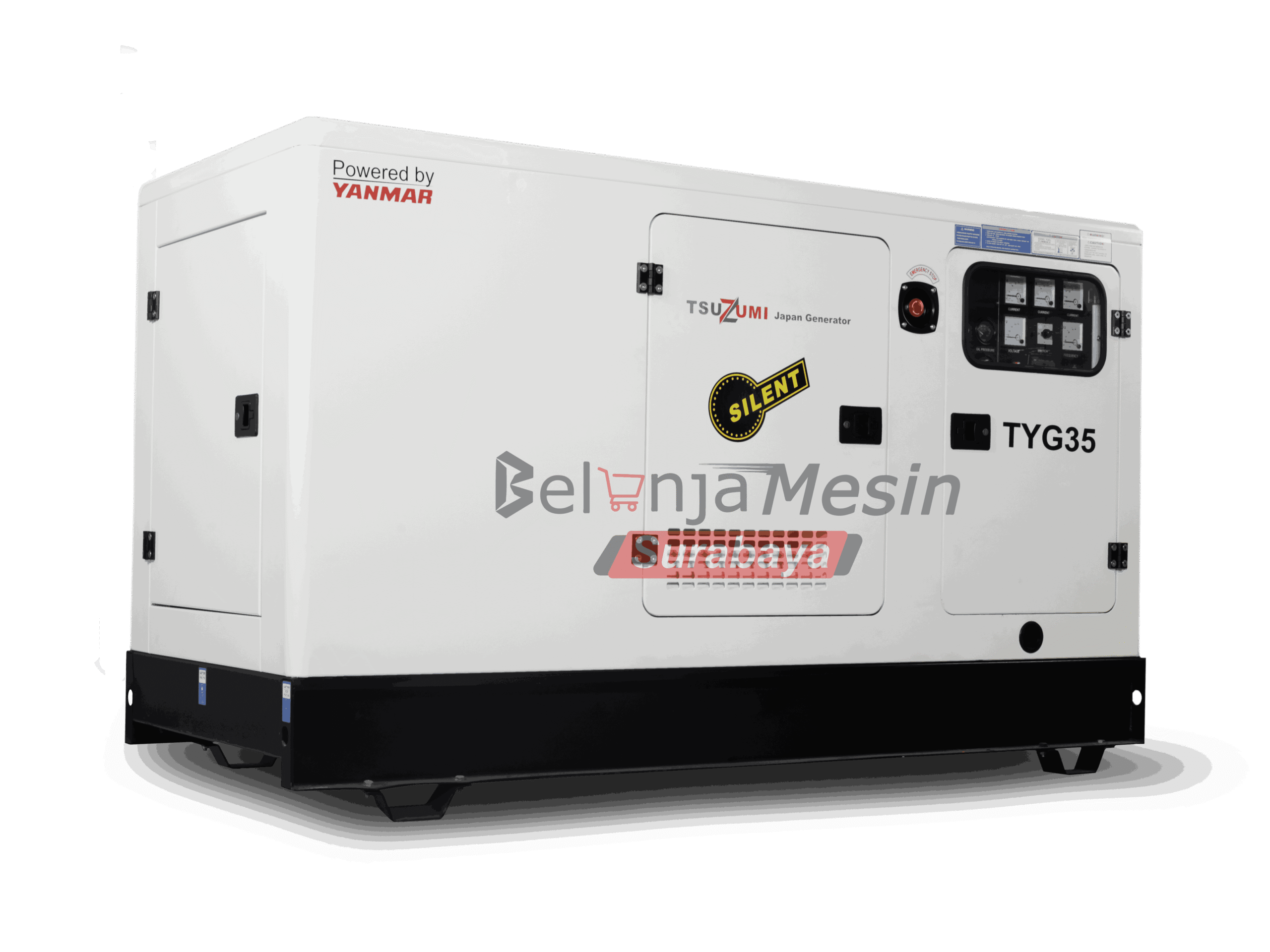 Genset 35 KVA Silent Diesel 28000 Watt Tsuzumi Yanmar TYG 35 KVA Japan Technology - Image 4