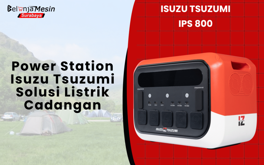 Power Station Isuzu Tsuzumi Solusi Listrik Cadangan