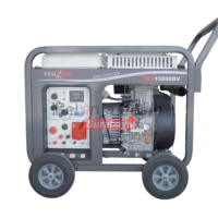 Genset Open 15 KVA Diesel 12000 Watt Dual Voltage Tsuzumi TDG 15000 DV Japan Technology