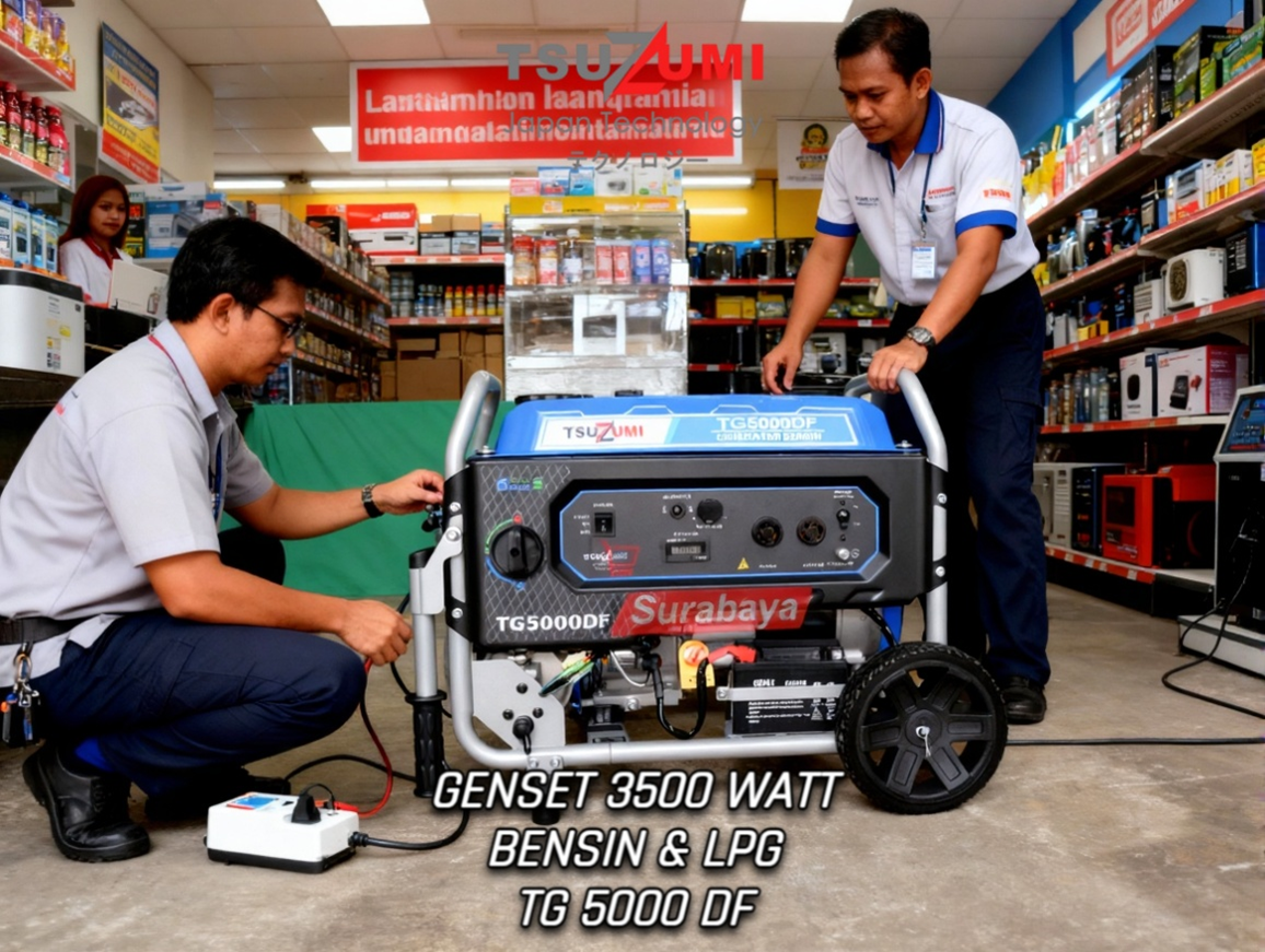 genset lgp disaat kelangkaan bbm