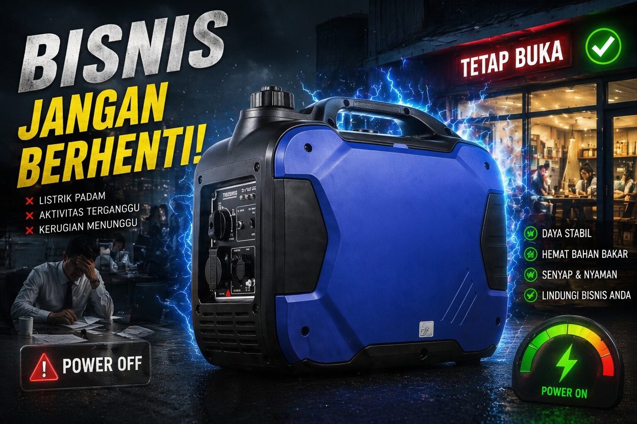 genset untuk pemadaman listrik