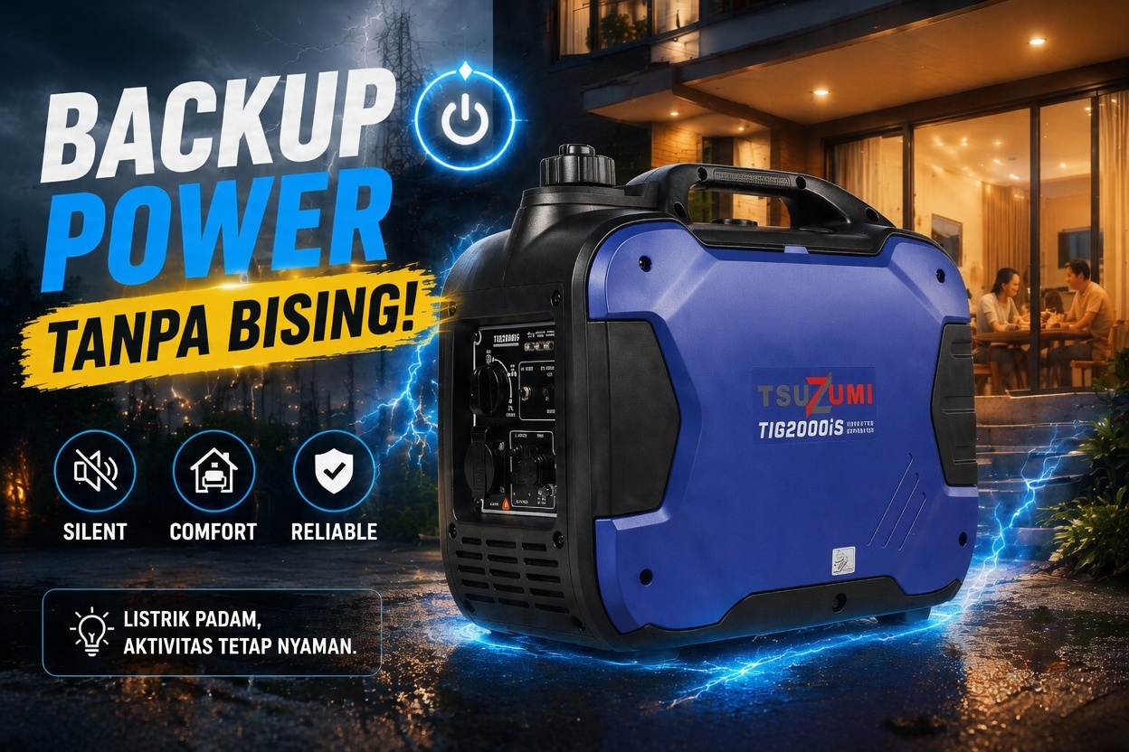rekomendasi genset silent 