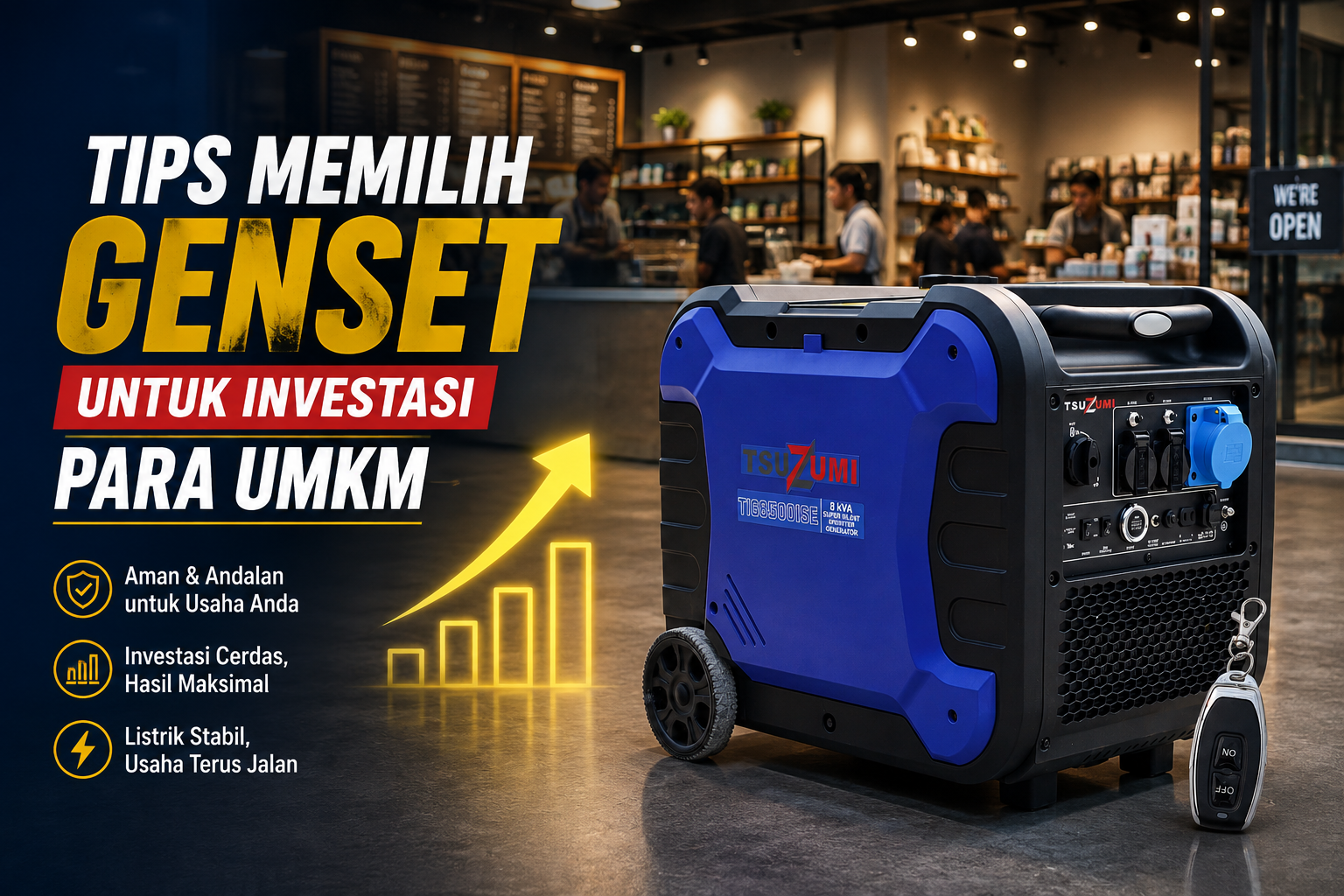 investasi genset untuk umkm