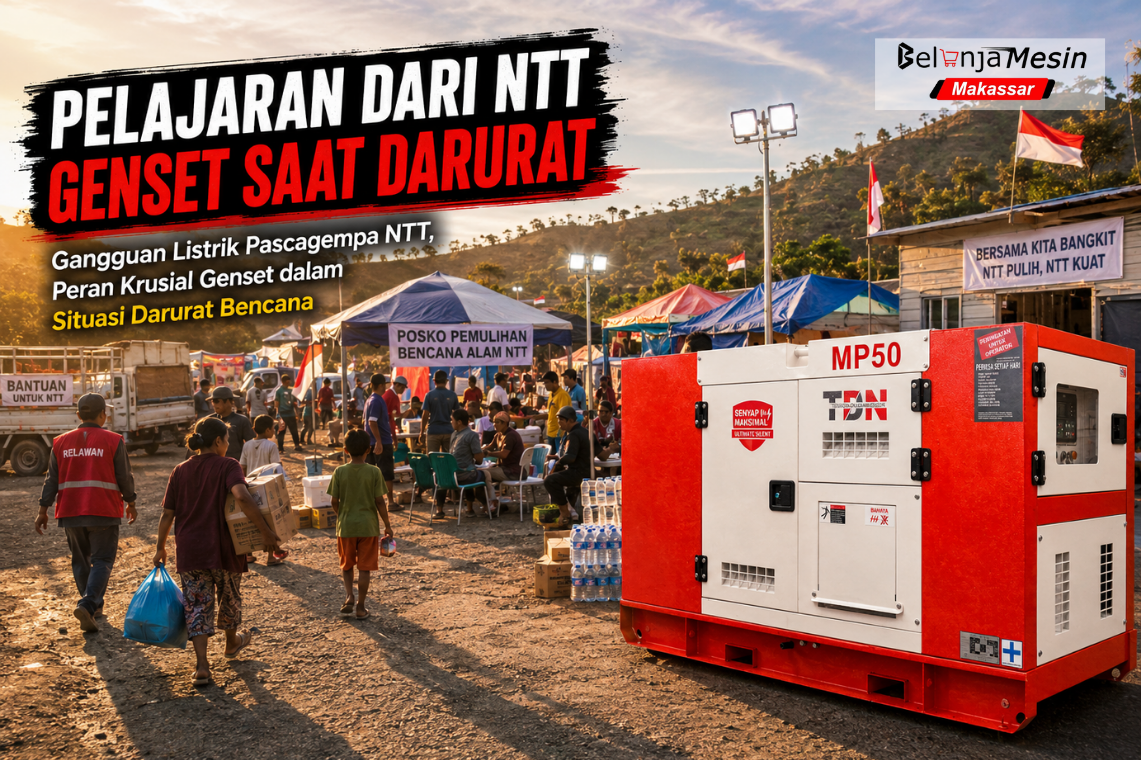 genset untuk kebutuhan darurat