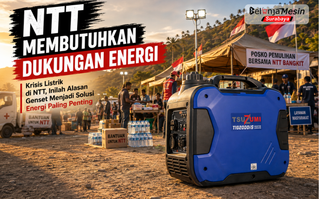 Krisis Listrik di NTT, Inilah Alasan Genset Menjadi Solusi Energi Paling Penting