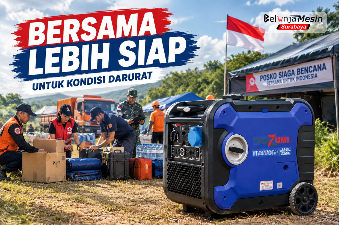genset untuk kondisi darurat