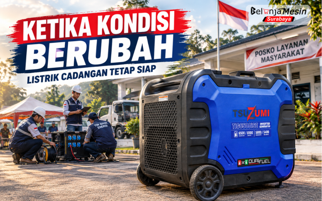 Ketika Bencana Mengganggu Aktivitas, Peran Penting Genset dalam Kondisi Darurat