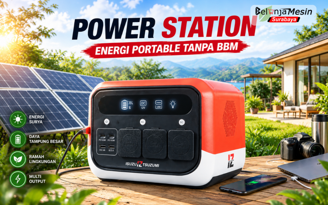 Power Station dan Green Energy:  Solusi Penyimpanan Energi untuk Kebutuhan Listrik Portable