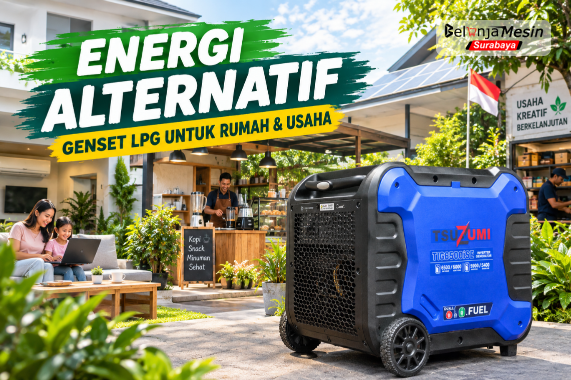tips memilih genset lpg