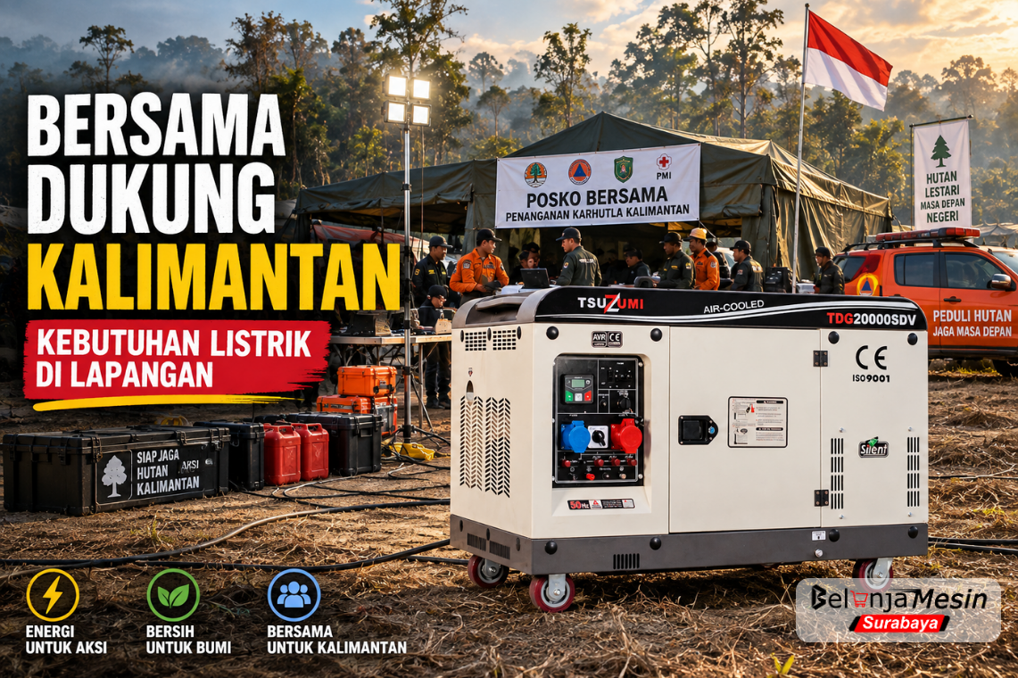 genset di kalimantan